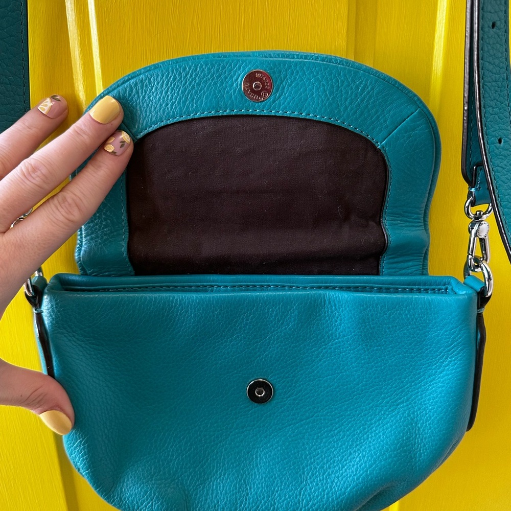 Marc By Marc Jacobs Vibrant Teal Crossbody Bag - Picture 5 of 6